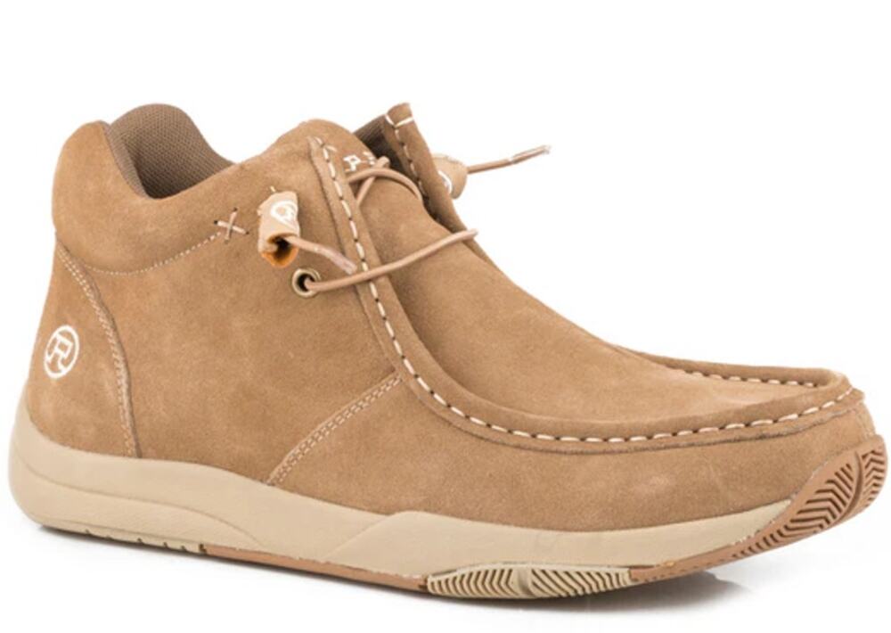 Roper Mens Two Eyelet Chukka Boots US 10.5 D EU 43.5 Brown Suede NWT